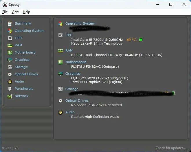 [ジャンク]LIFEBOOK U937/P(七i5/8G/スト無し/FHD)