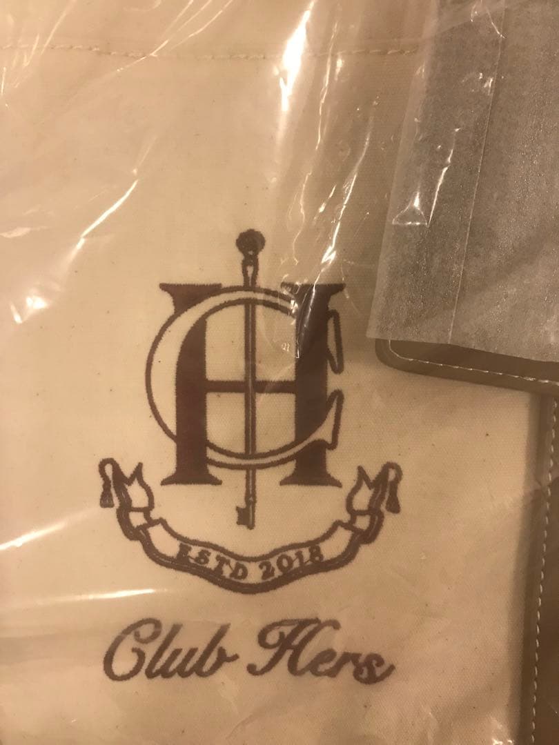 新品未使用未開封ハーリップトゥClub Hers ボストンバッグ Fサイズ