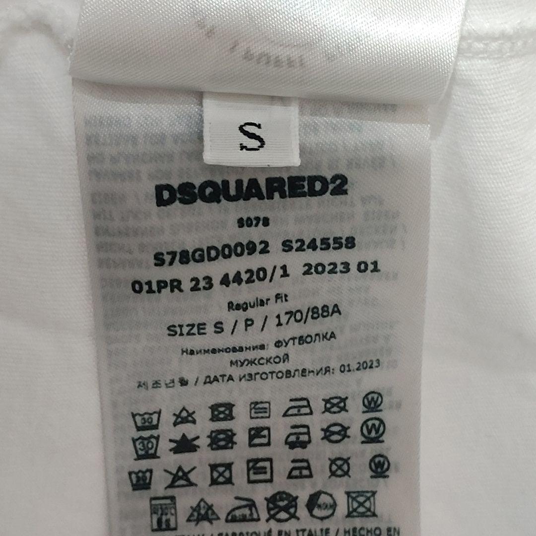 t*7様 イタリア製‼️DSQUARED2 スマーフコラボTシャツ ディースクエ