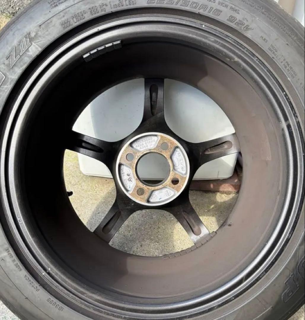 ADVAN TC-4 16×8J+38 PCD100 4本【最終値】