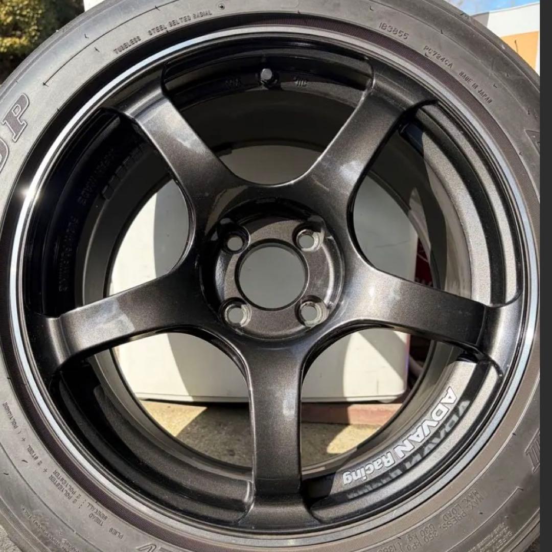 ADVAN TC-4 16×8J+38 PCD100 4本【最終値】