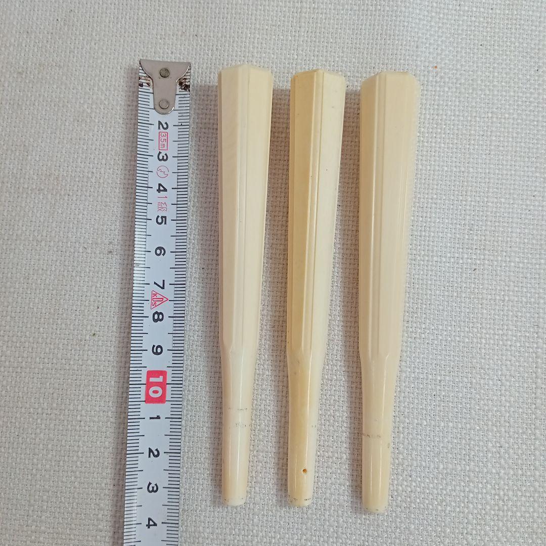 三味線 糸巻き 3本セット 和楽器 弦楽器 天然素材 骨董品 細棹 中棹 沖縄