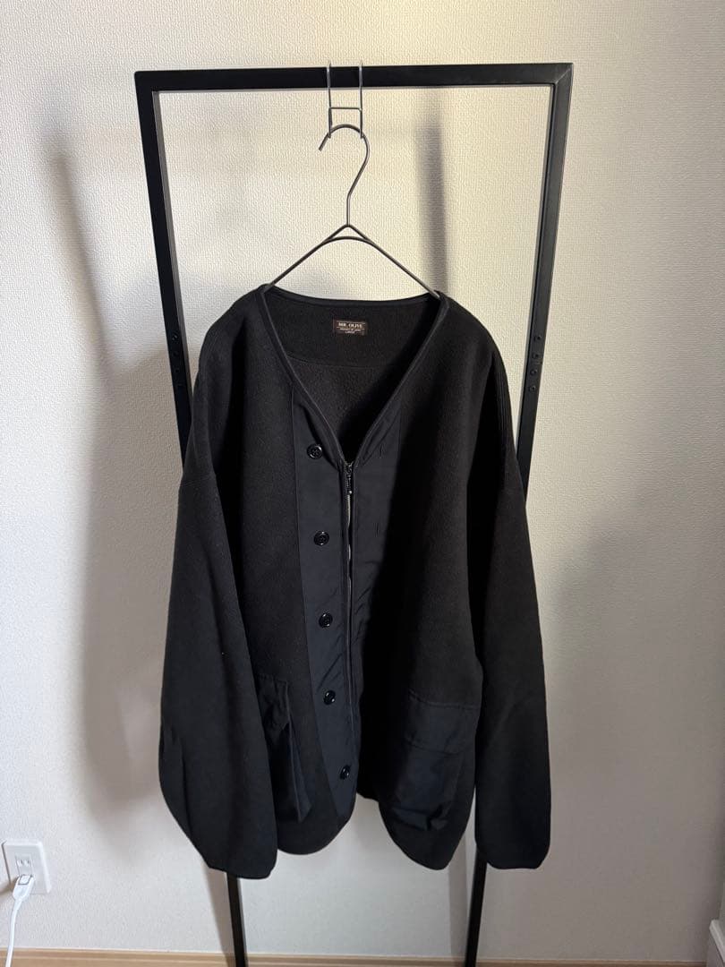 【定価26,400円】MR.OLIVE メルトンフリース ブルゾン L 黒