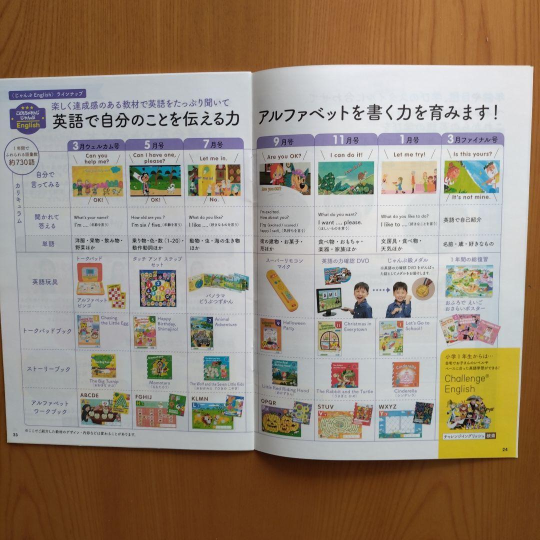 こどもちゃれんじ イングリッシュ教材