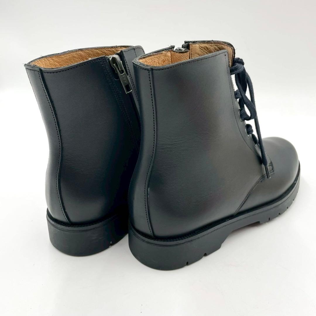 クレマン ブーツ JOUBER サイドジップ 黒 37 レザー Y1469