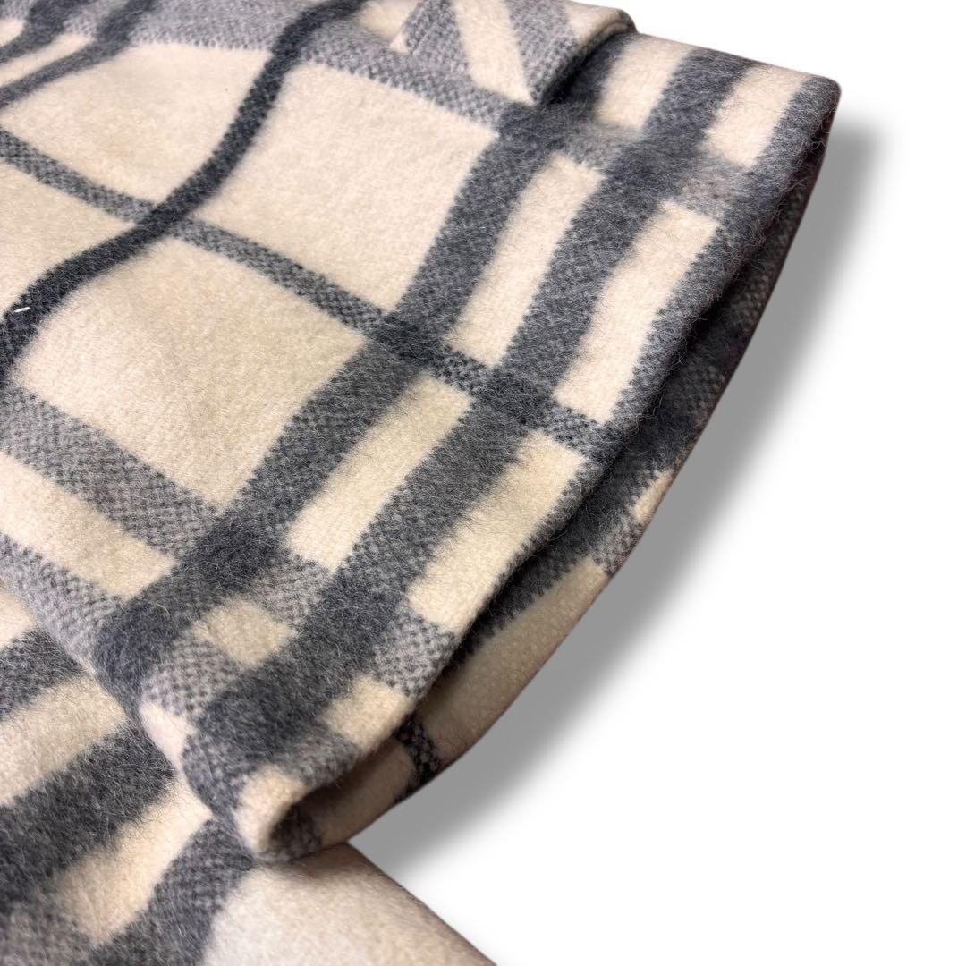 BURBERRY BLUE LABEL フレアコート チェック柄 38サイズ