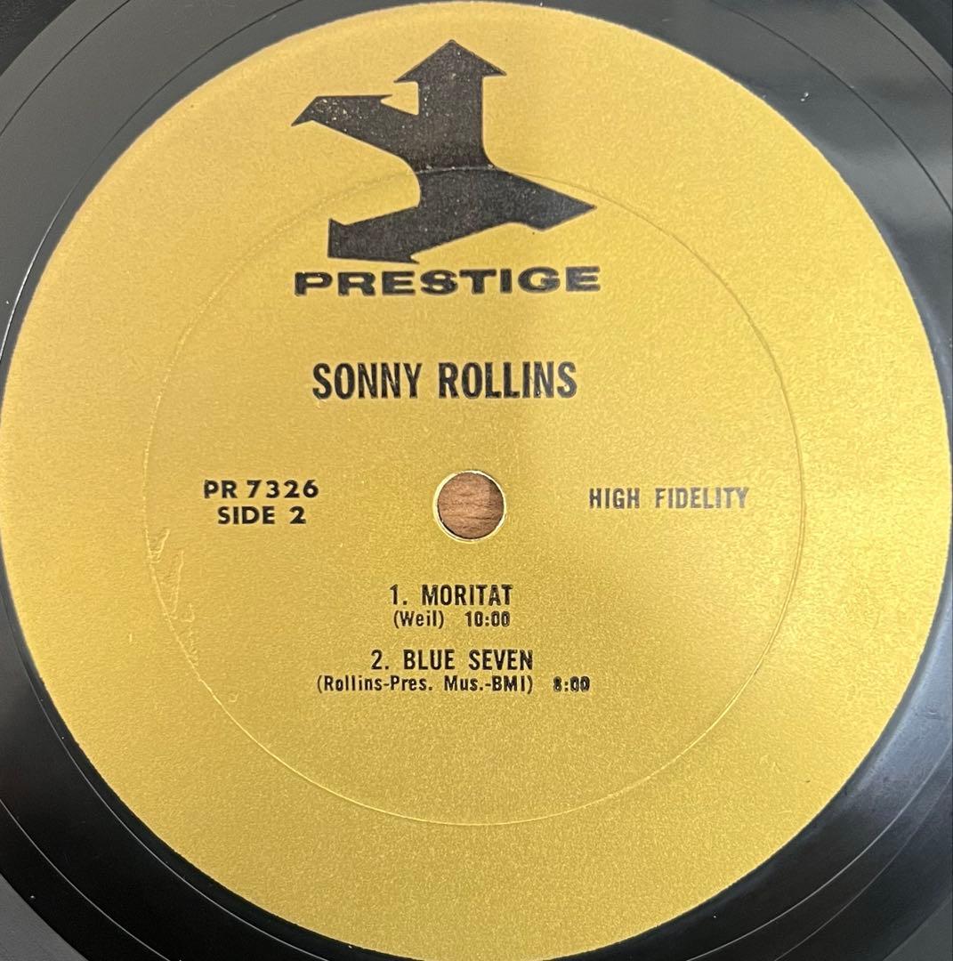 【LP/US盤】Sonny Rollins Saxophone Colossus