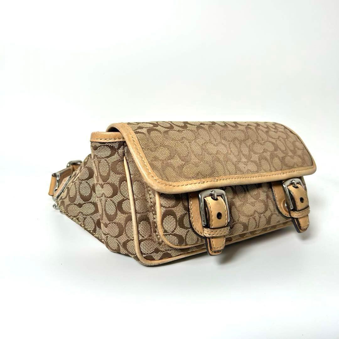 コーチ COACH ミニシグネチャー ボディバッグ ウエストバッグ 保存袋有