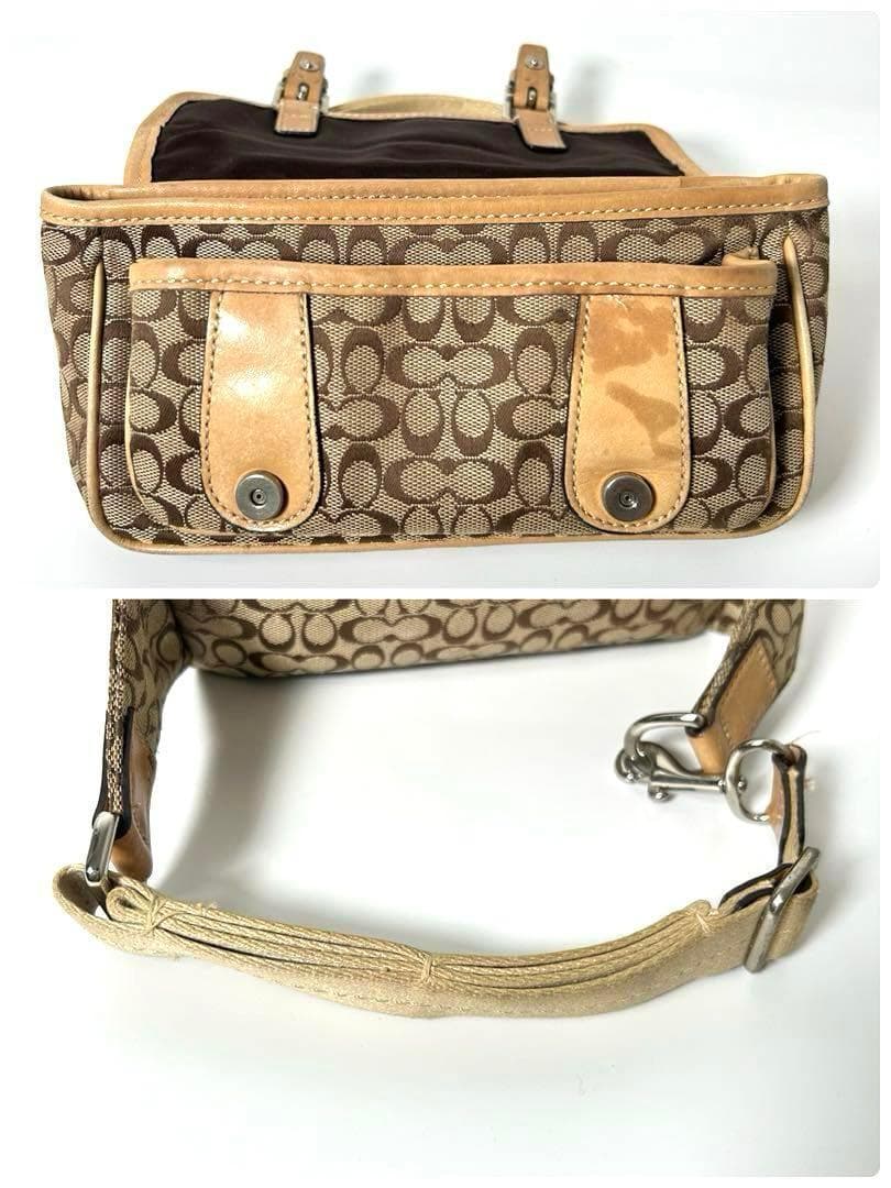 コーチ COACH ミニシグネチャー ボディバッグ ウエストバッグ 保存袋有