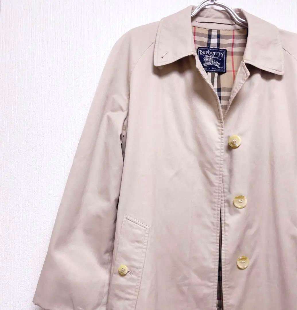 Burberry's ステンカラーコート　ノバチェック トレンチコート　ベージュ