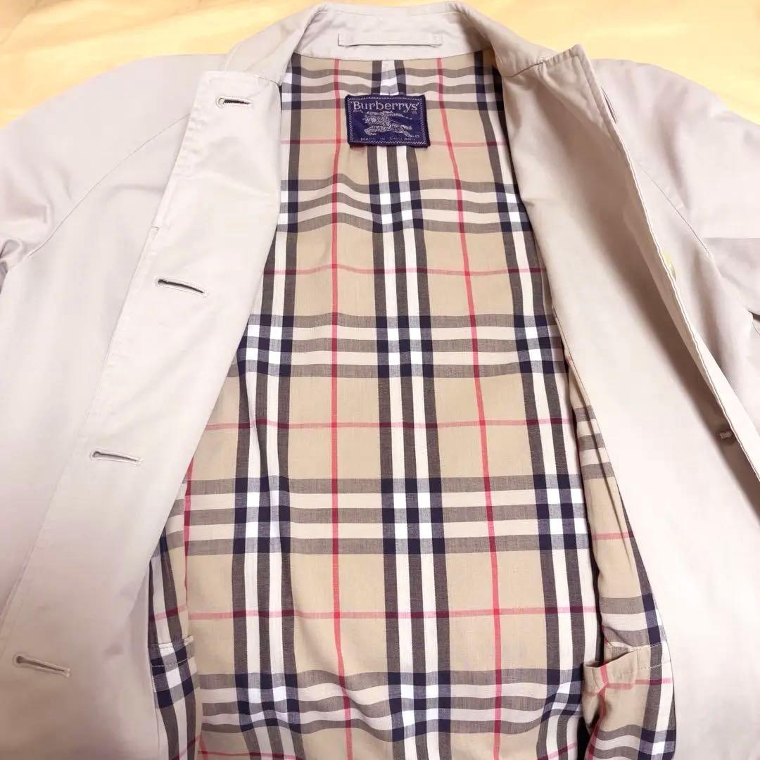 Burberry's ステンカラーコート　ノバチェック トレンチコート　ベージュ