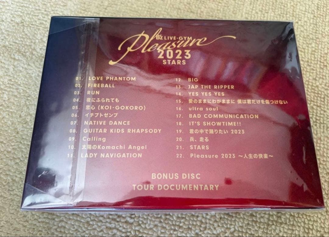 ミュージック B'z LIVE-GYM Pleasure 2023-STARS-Blu-ray