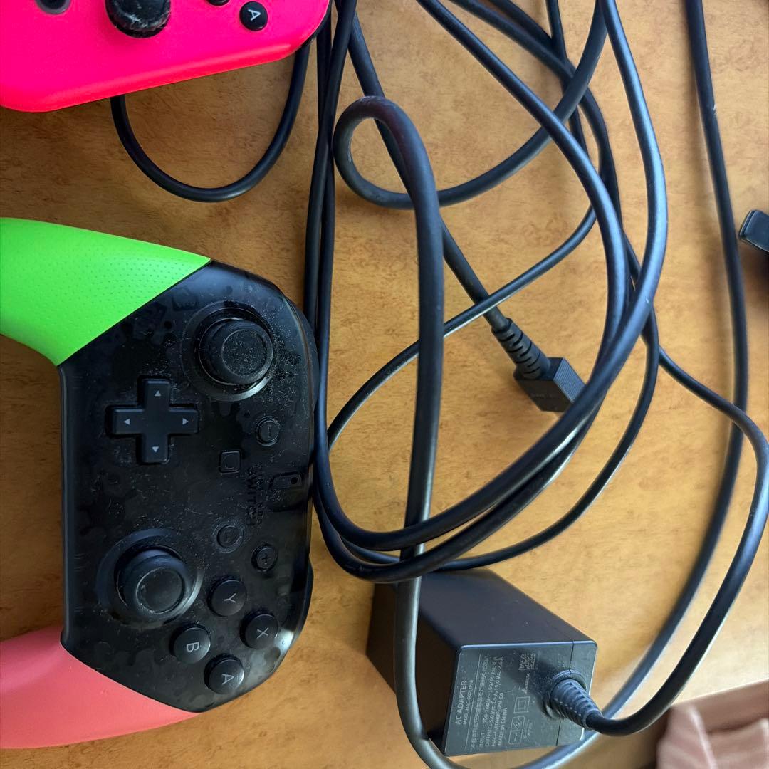 Nintendo Switch 本体 ピンク/グリーン セット