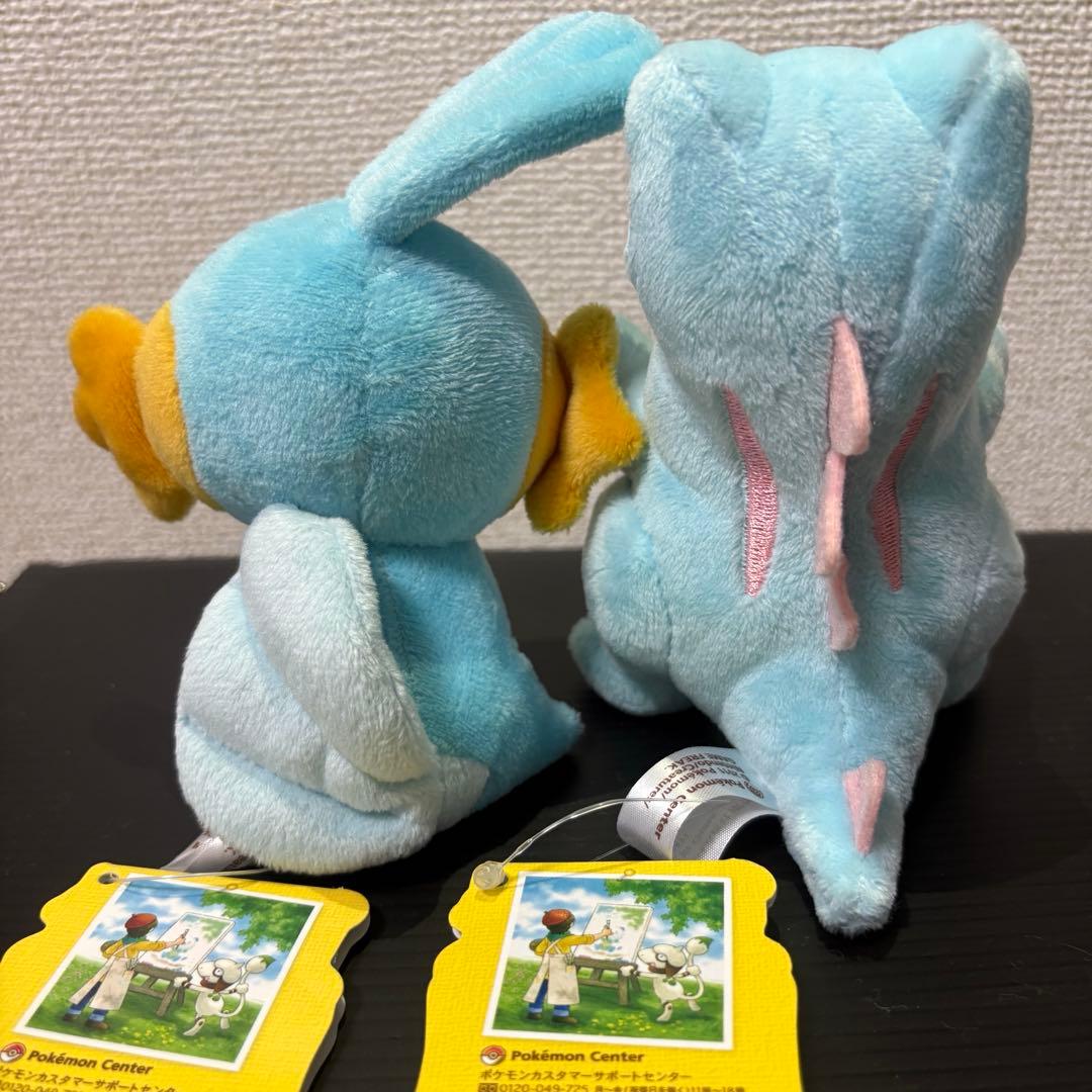 ポケモン　ミズゴロウ　ワニノコ　ぬいぐるみ ポケモンキャンバス