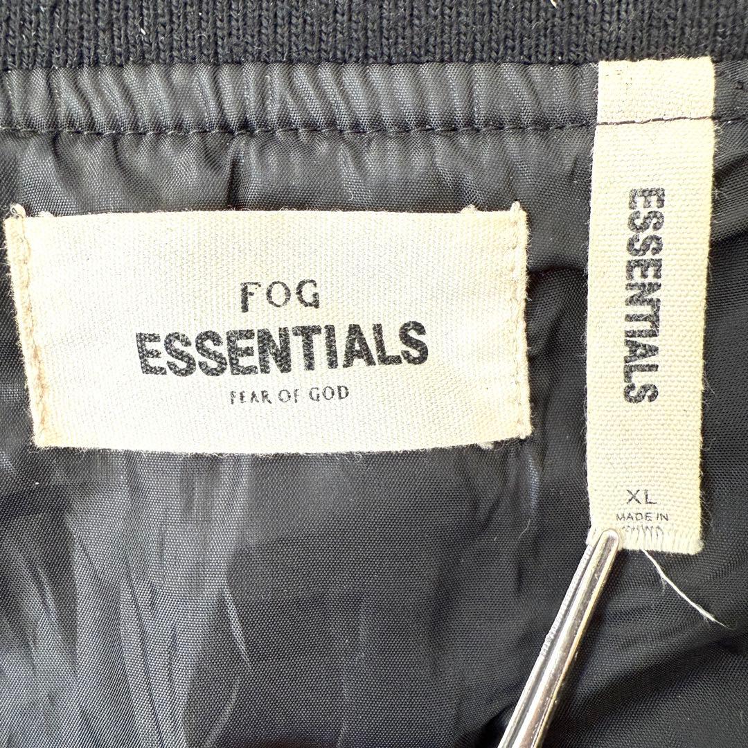 【入手困難XL✨】FOG ESSENTIALS ボンバージャケット MA-1 黒