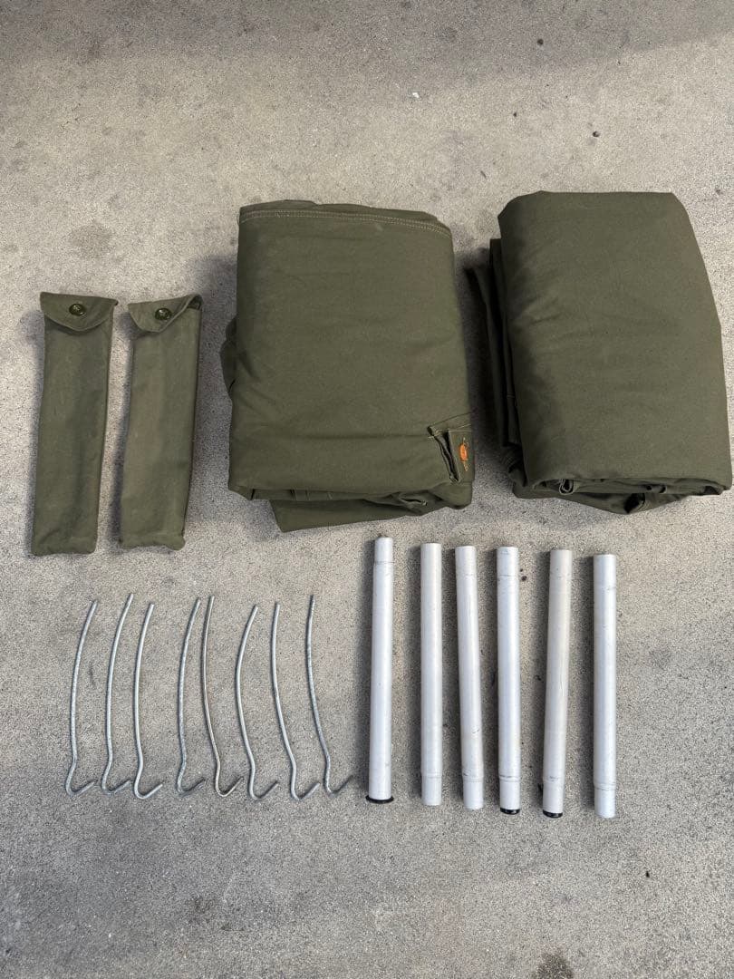 ポーランド軍 ポンチョテント 軍幕