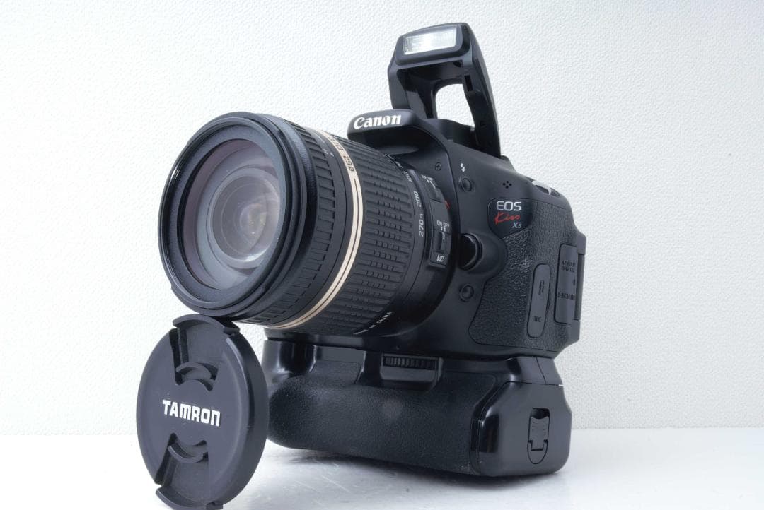 本格仕様！Canon Kiss X5+18-270mm+縦グリップ豪華セット付