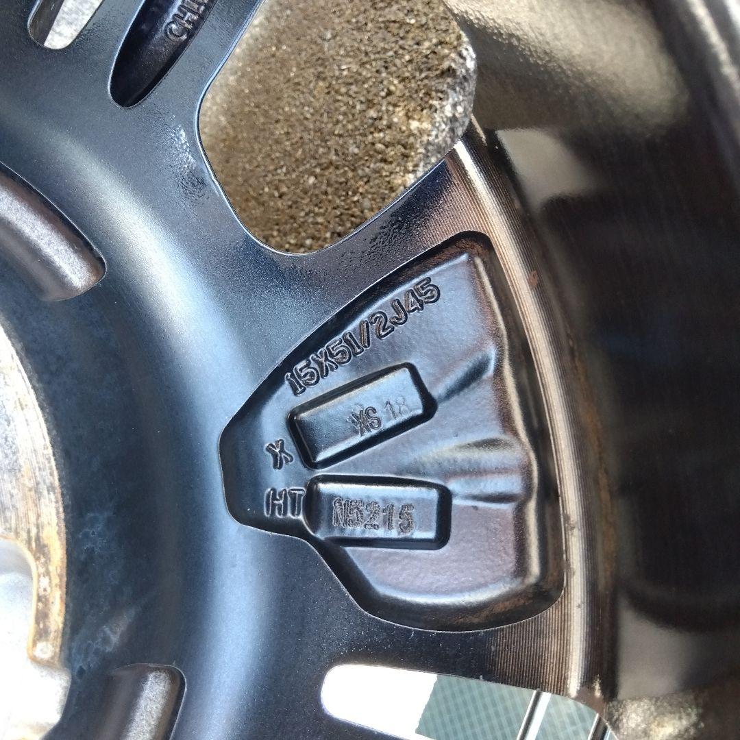 日産セレナ純正アルミホイール15インチ②