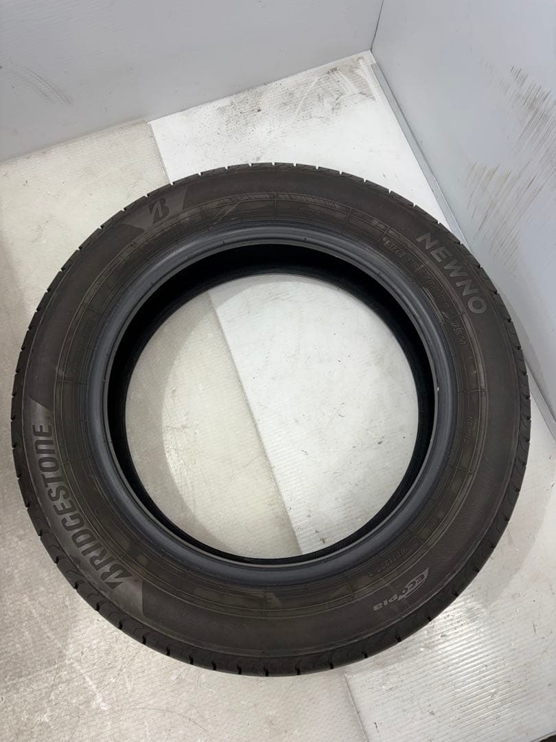富山県☆155/65R14 ブリヂストン NEWNO 9分山 2024年式