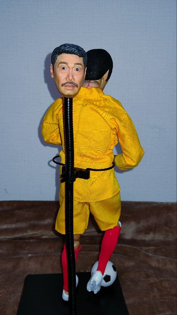 映画.少林サッカー.1/6[阿星(チャウ•シンチー)＆監督ヘッド付]希少品!