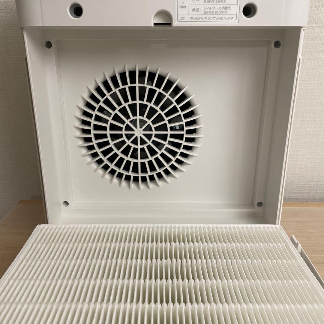 無印良品　コンパクト空気清浄機　交換用フィルター2枚付き