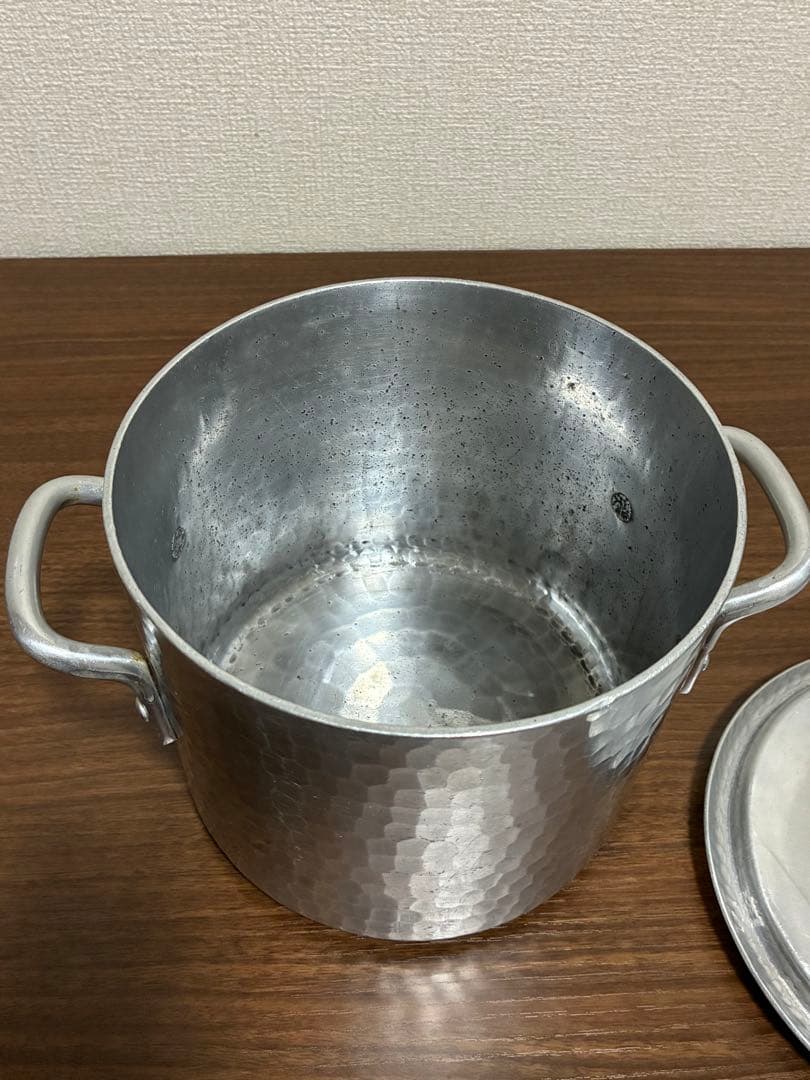 京都　有次　アルミ鍋　寸胴
