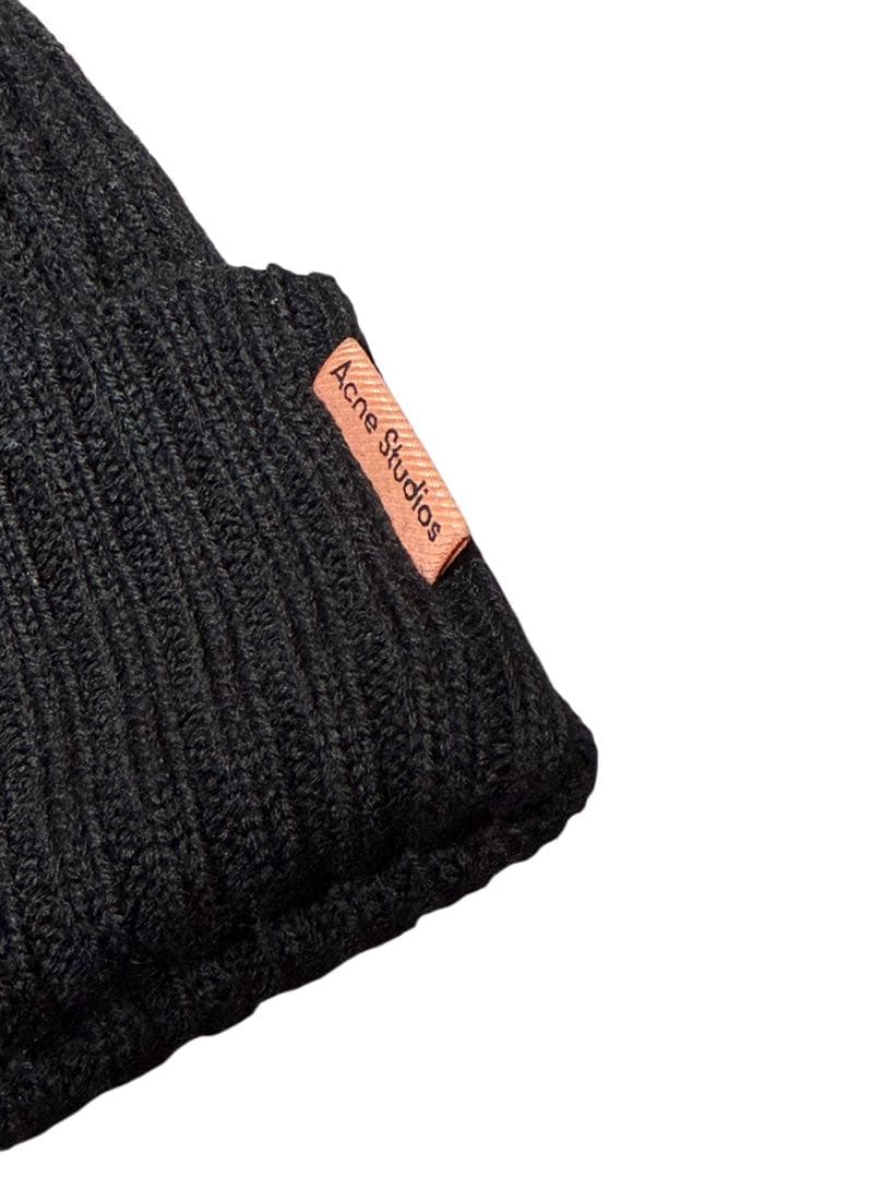 帽子 Acne Studios MELANGE RIB BEANIE