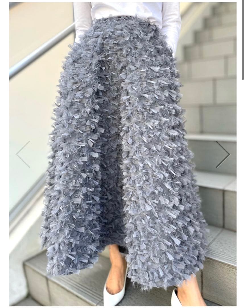 限定値下げShe Elliy Feather Charcoal