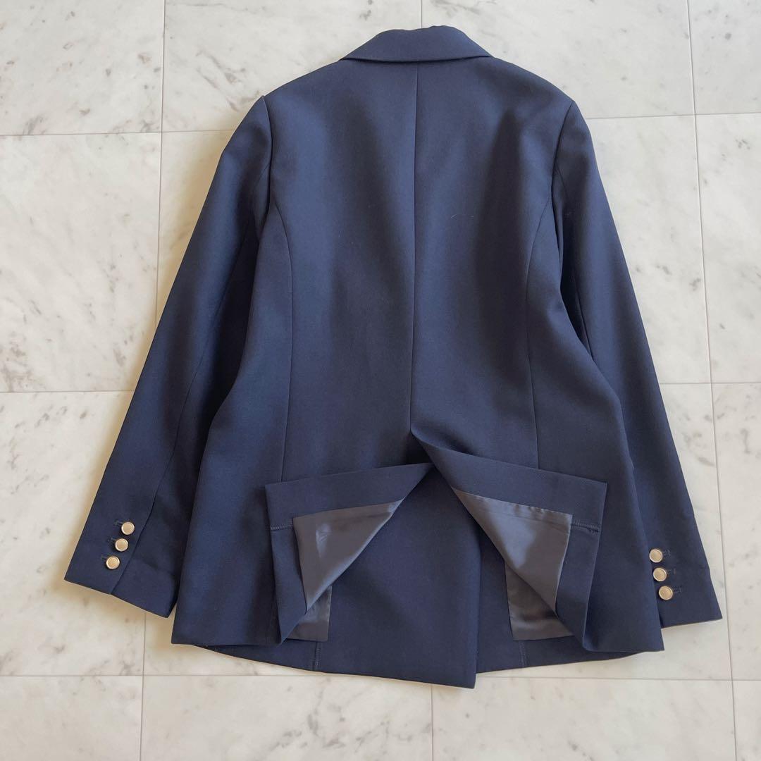 美品★Demi-Luxe BEAMS ドライギャバジン ダブルジャケット