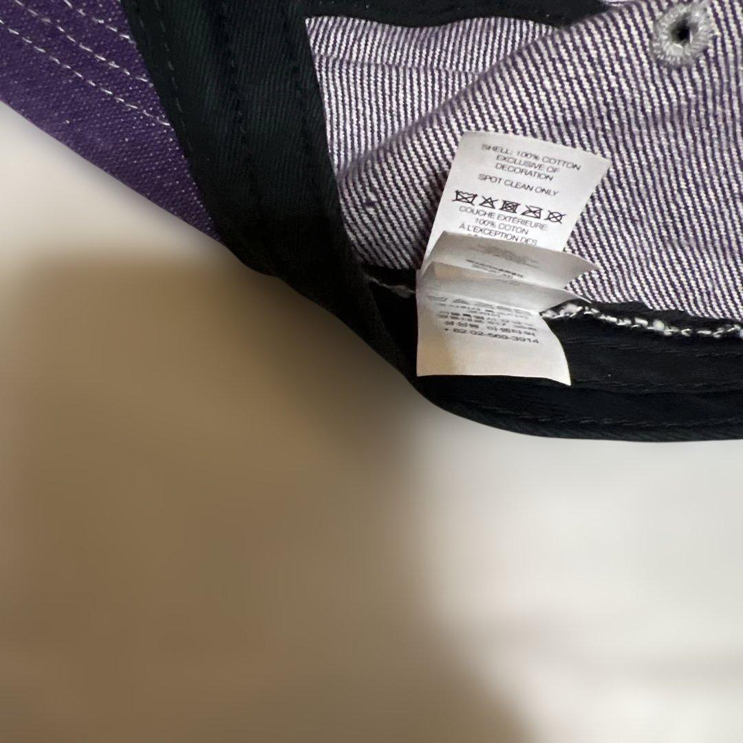 Supreme Denim Camp Cap \"Purple\"25ssレア
