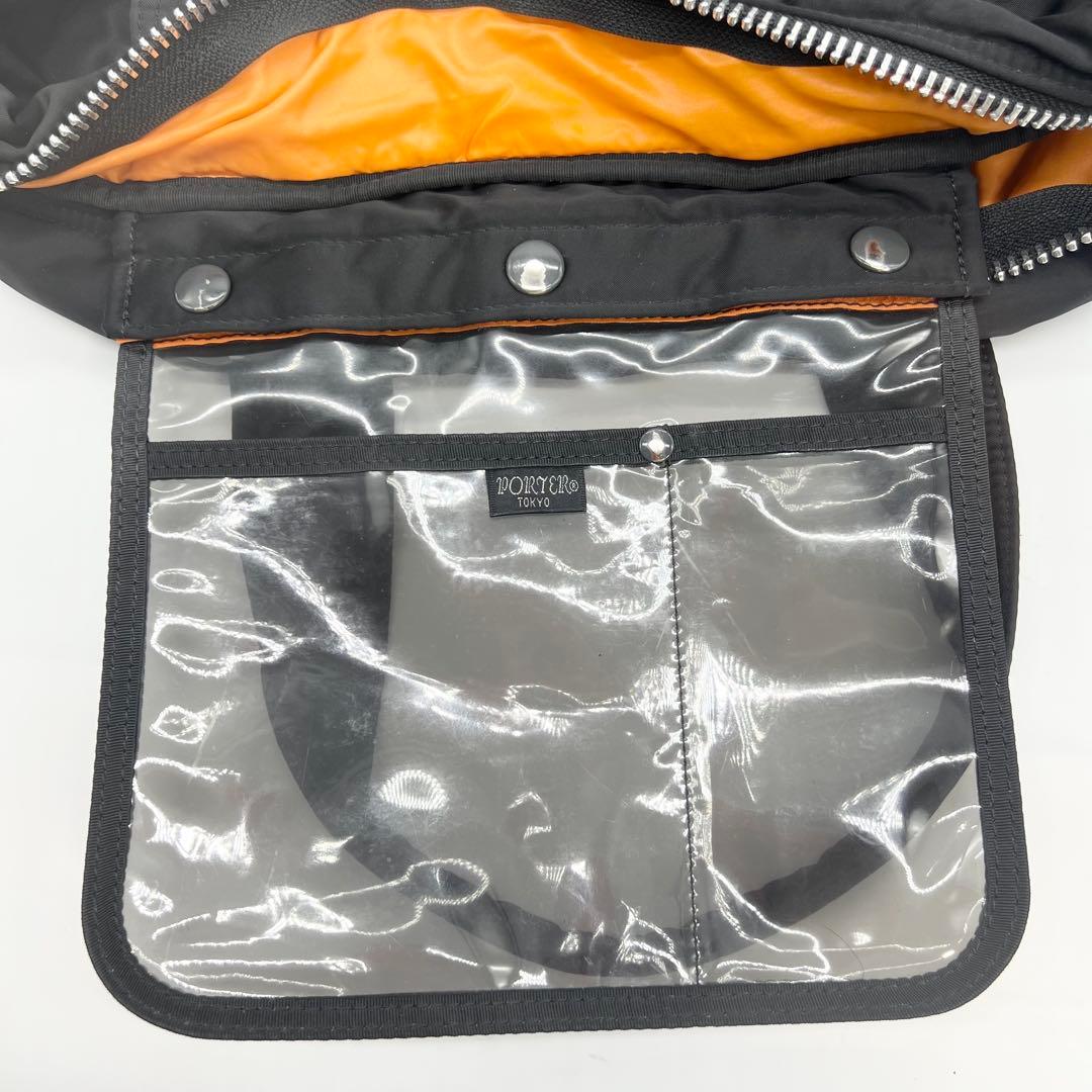 美品✨PORTER　ボストンバッグ　ダッフル　タンカー　L　ナイロン　黒　A4可