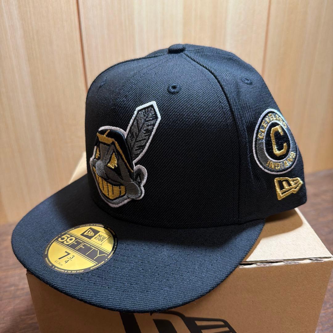 ニューエラ59fifty インディアン　ワフー　7 3/4