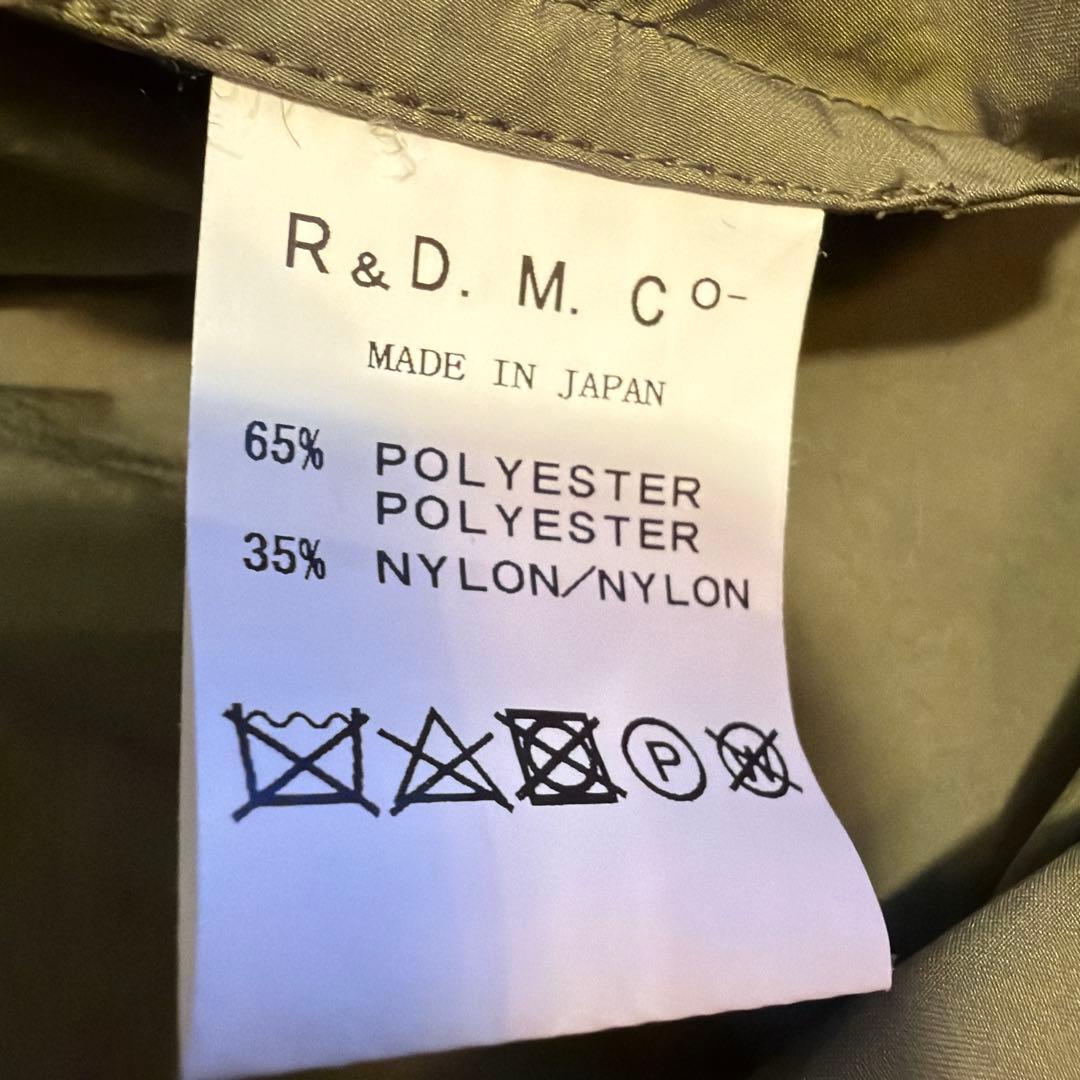 ジャケット・アウター R&D.M.Co- GARMENT DYE COAT