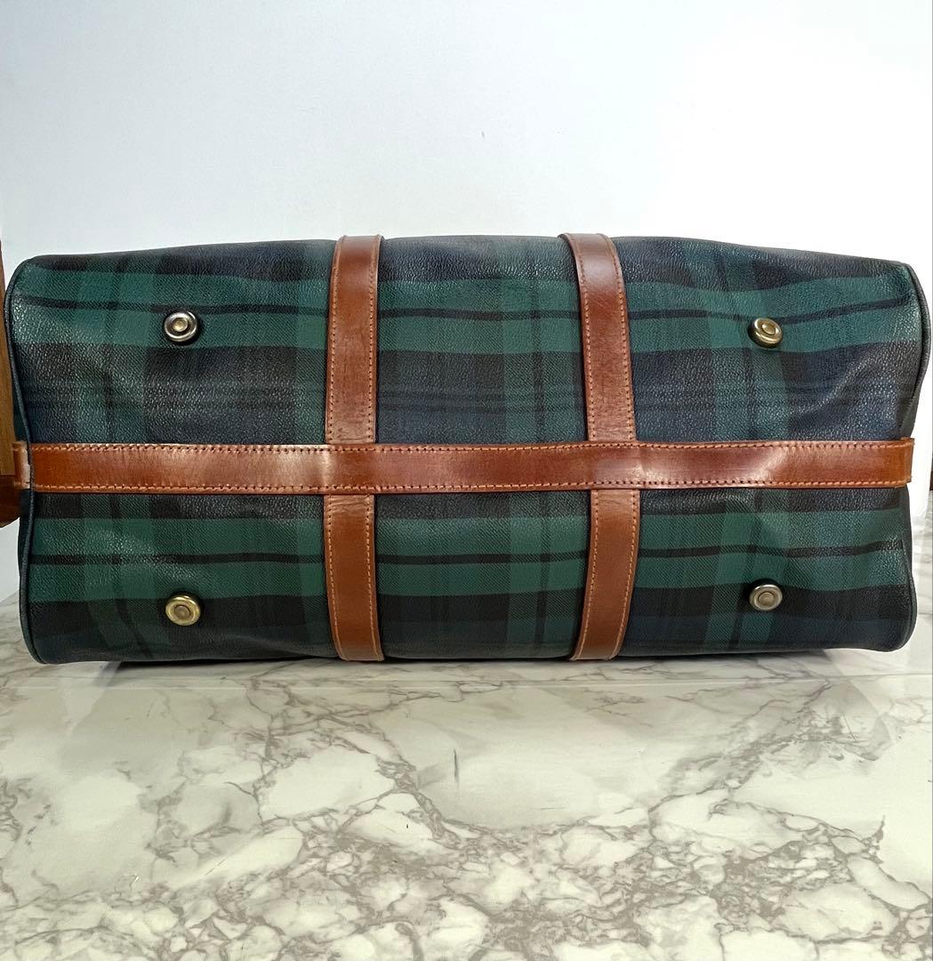 POLO Ralph Lauren ボストンバッグ 2way チェック PVC