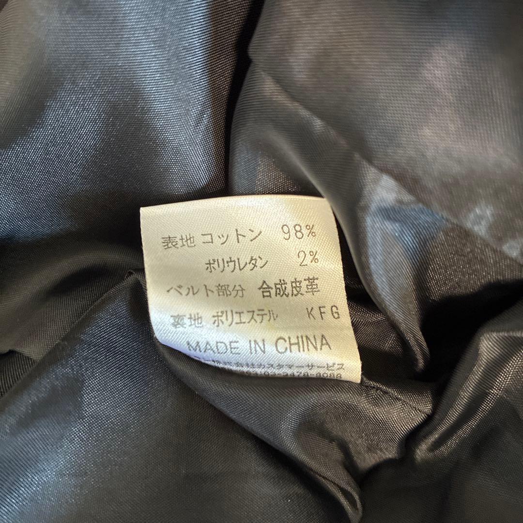 courrèges ネイビー ひざ丈　ワンピース 半袖 クレージュ　プリーツ