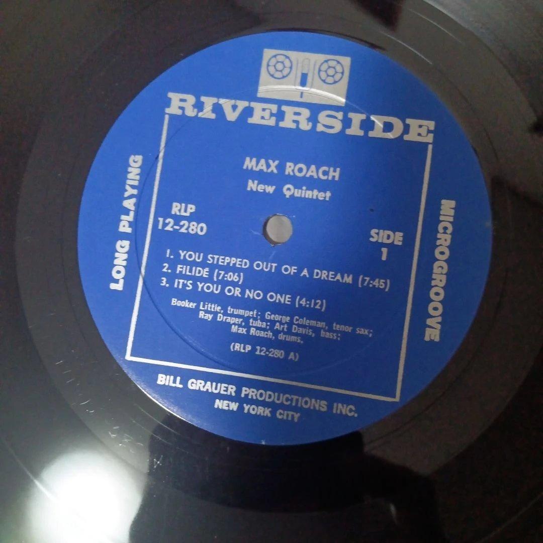 LPレコード　MAX ROACH/Deeds,NotWords