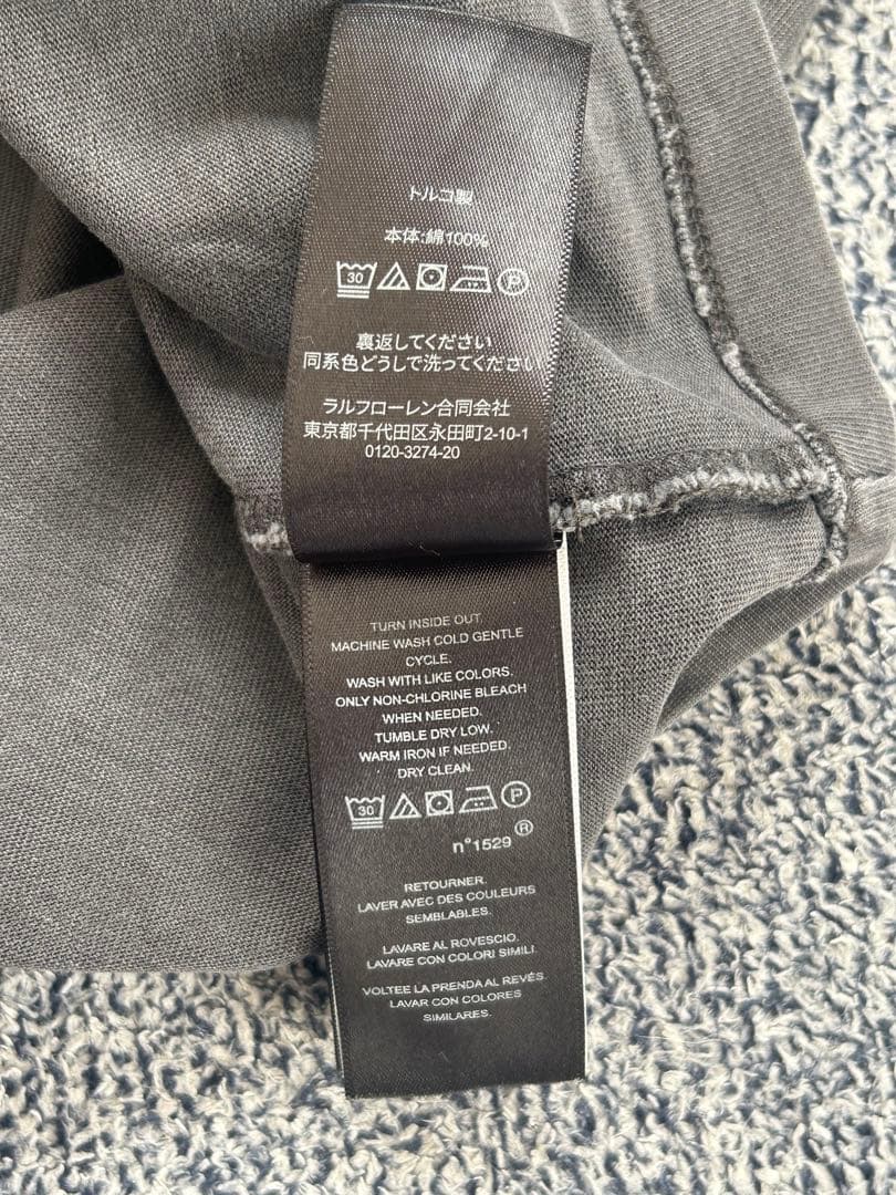 侍*様 24SS RRL Ron Herman別注 ガーメントダイ Tシャツ M