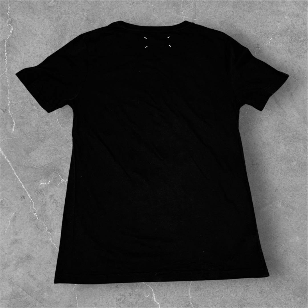 【メゾンマルジェラ】パックT クルーネック 半袖Tシャツ 黒 1枚