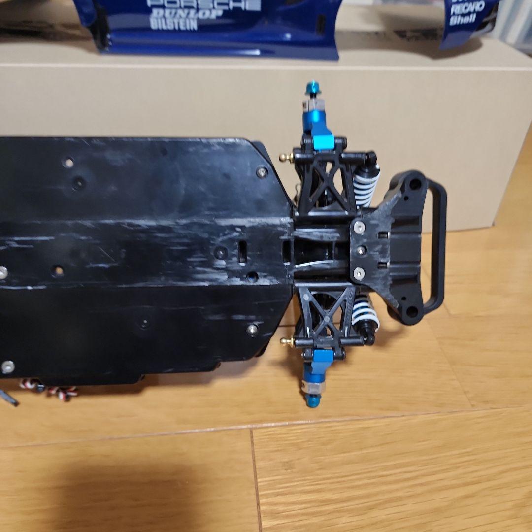 タミヤTT02 塗装済みボディ、メカ付き(受信機なし)