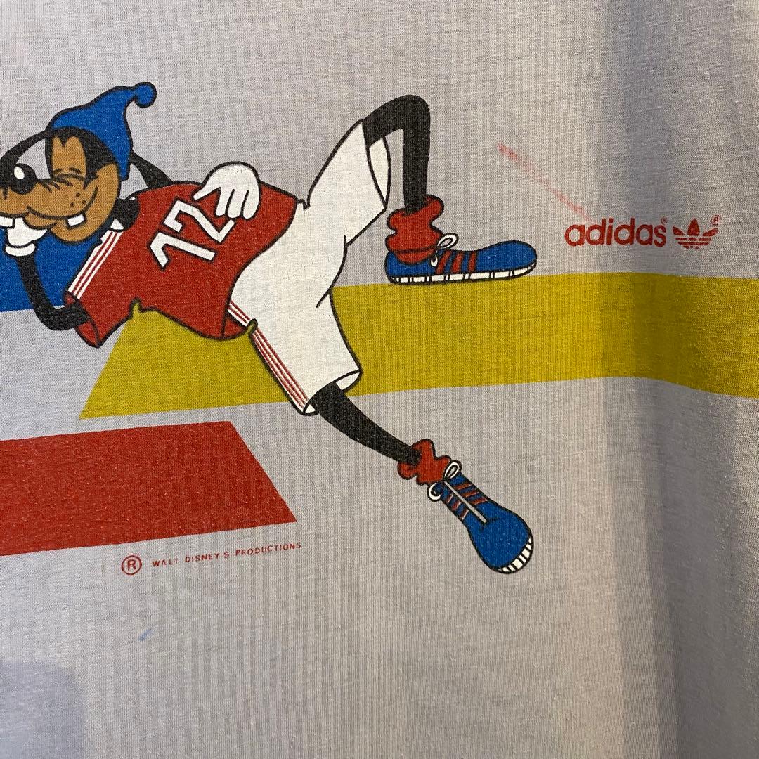 Ms213 古着　希少　レア　ヴィンテージ アディダス×ディズニー　Tシャツ