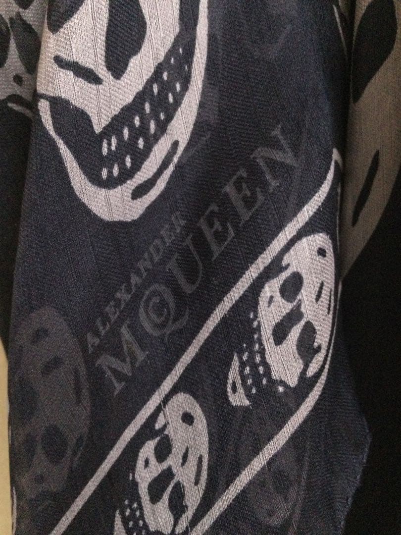 Alexander McQueen スカル柄 ストール