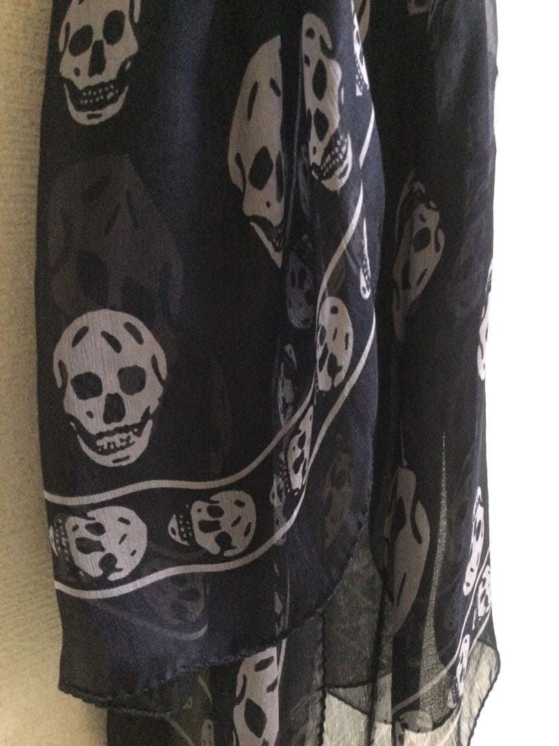 Alexander McQueen スカル柄 ストール
