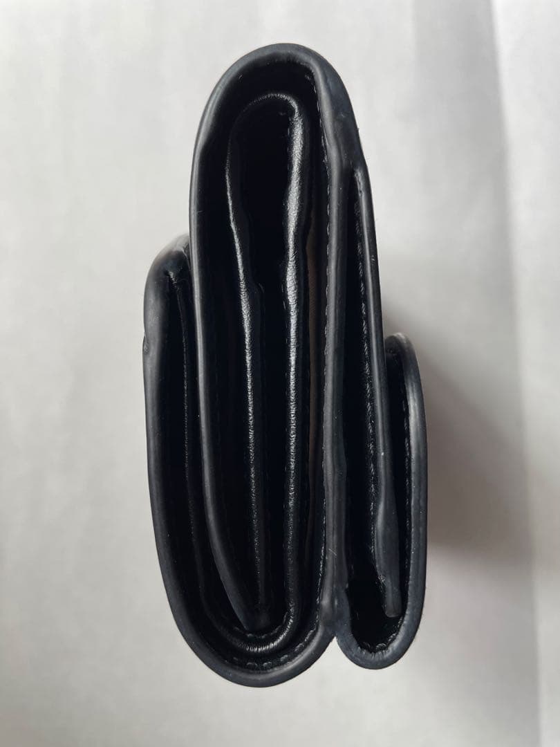 Chloe クロエ 三つ折り財布 ブラック コンパクトウォレット ミニ財布 黒