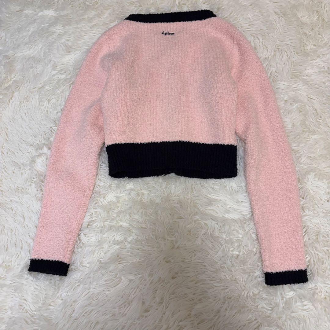 épine piping ribbon cardigan
