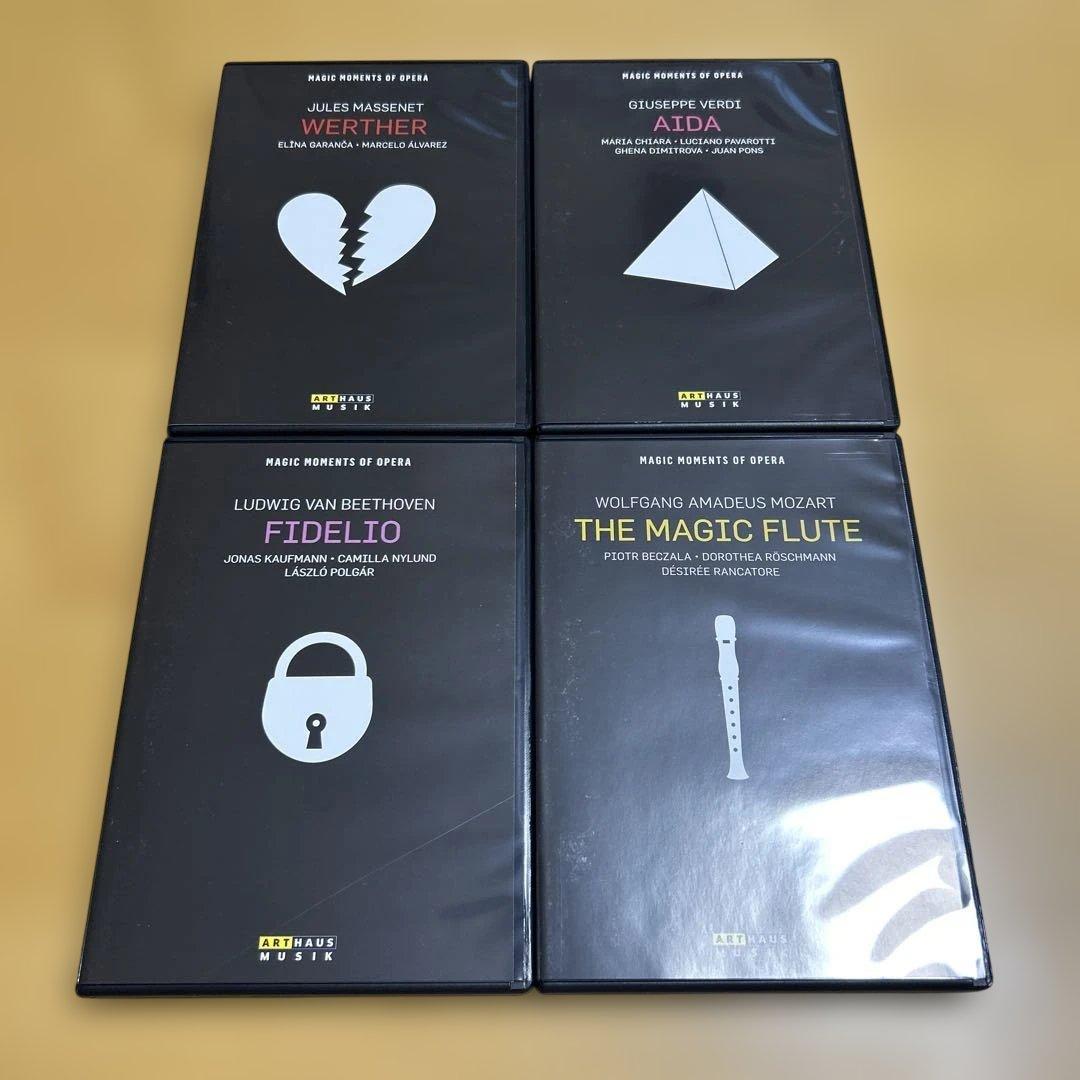 MAGIC MOMENTS OF OPERA 10のオペラ全曲　11DVDセット