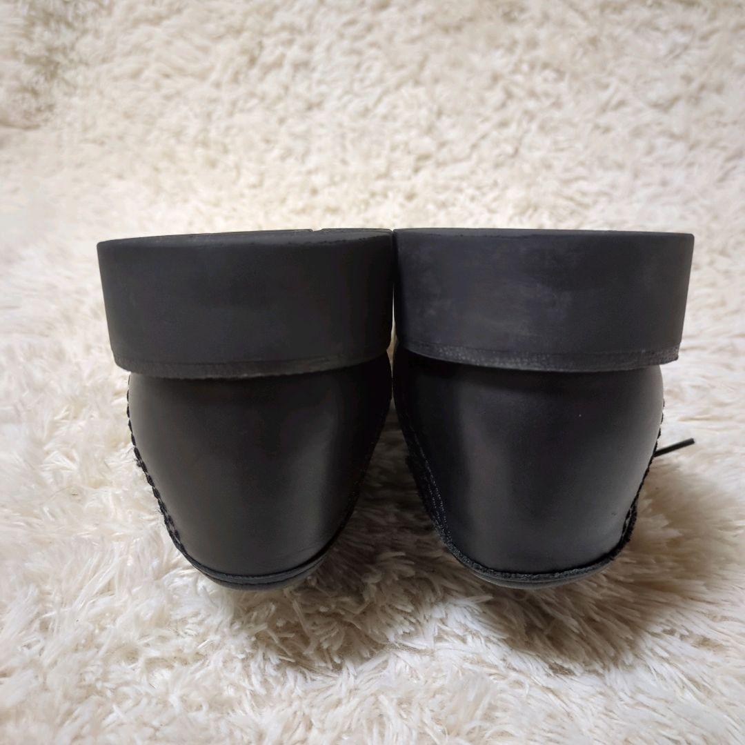 極美品！KLEMAN　PADROR　ブラック　26.5cm　チロリアンシューズ