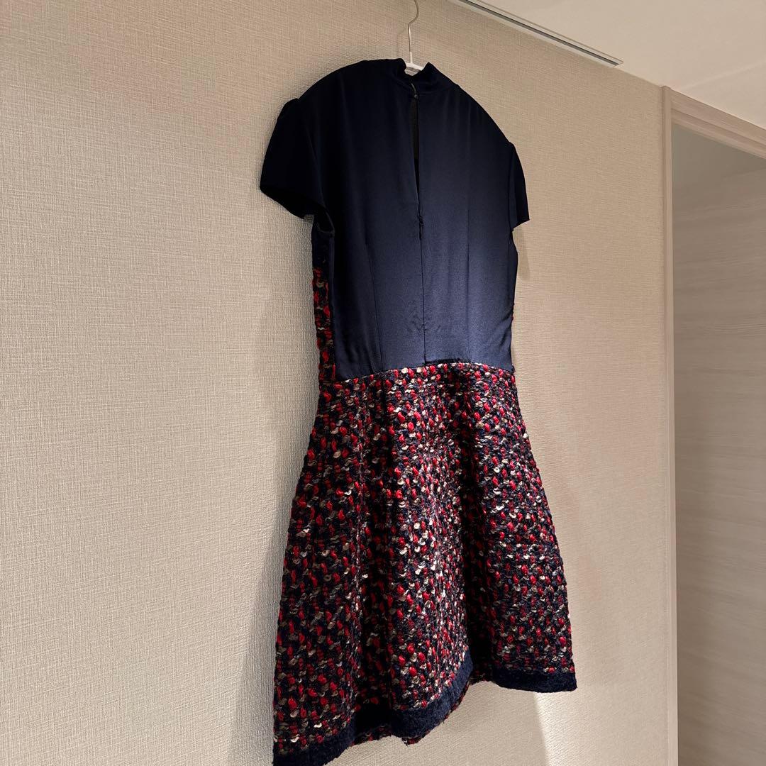 PRADA 半袖ひざ丈ワンピース 42（L）　プラダ