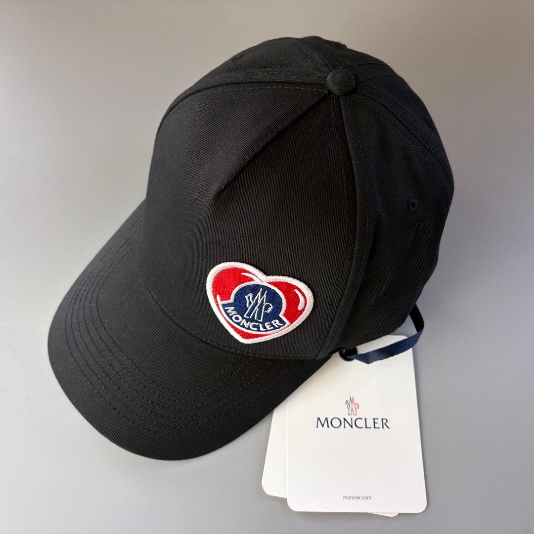 Matthew様用　新品未使用 MONCLER モンクレール キャップ 帽子 黒
