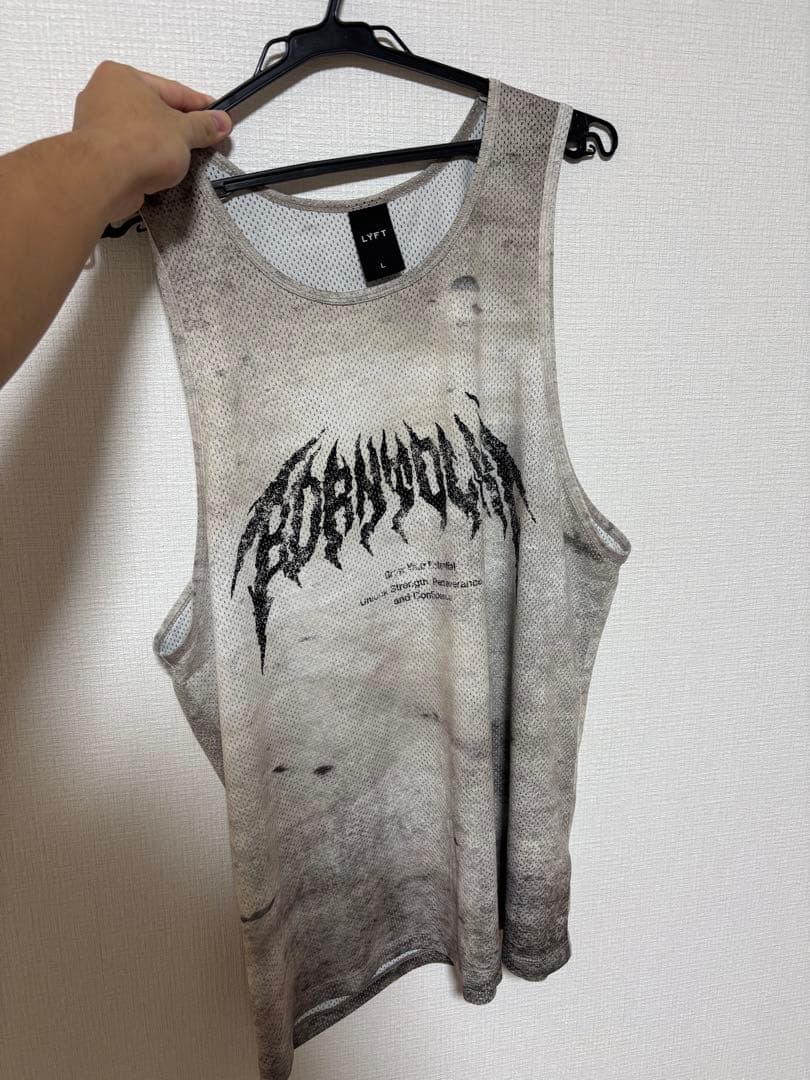 トップス Lyft DEATH L LOGO VINTAGE MESH