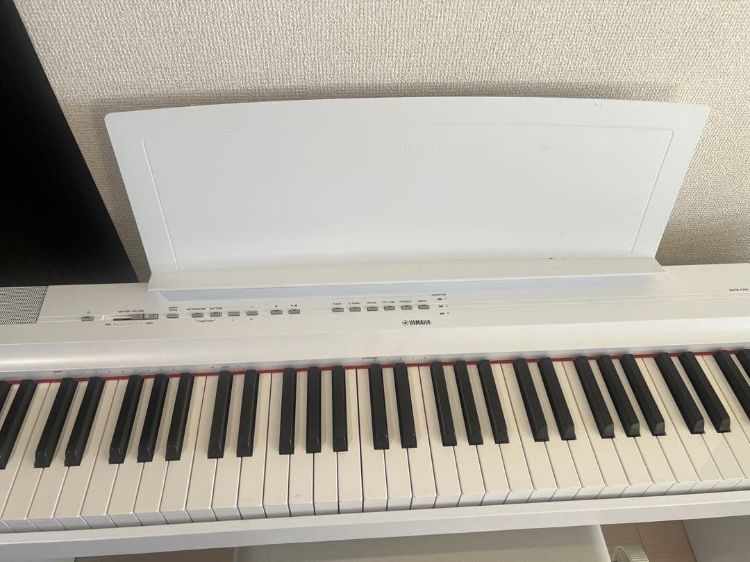 【coco】YAMAHA P125 電子ピアノ　専用スタンド　椅子セット